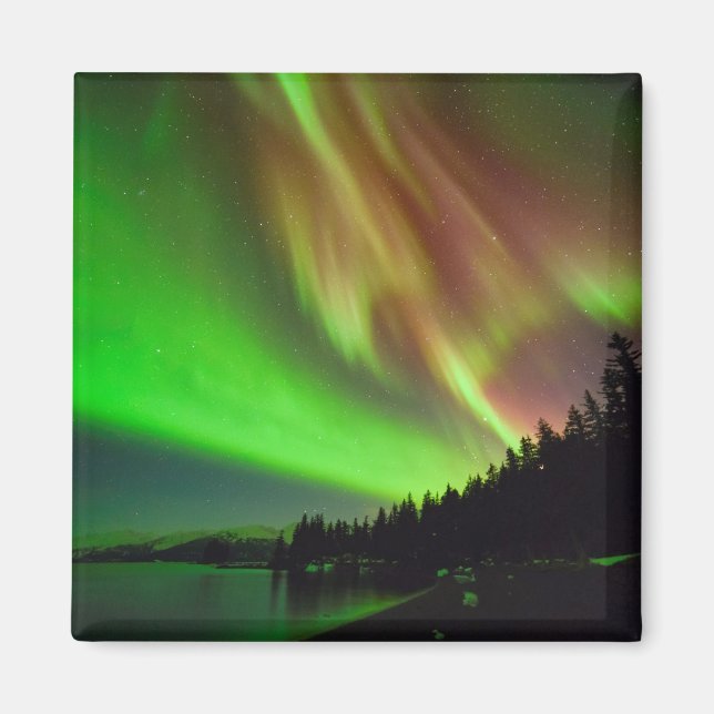 Burgundy Aurora Magnet (Front)