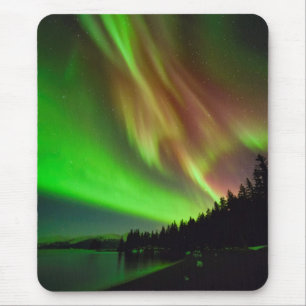 Burgundy Aurora Mouse Mat