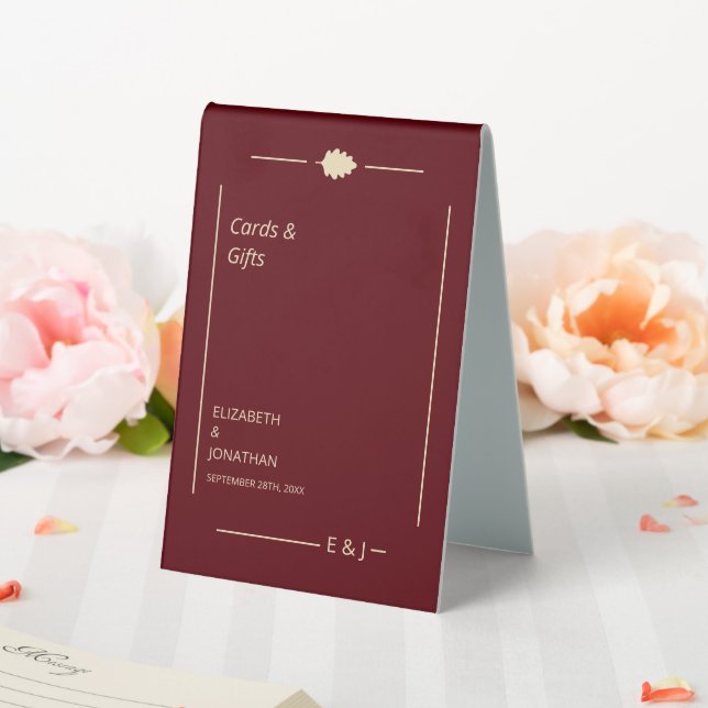 Burgundy Autumn Wedding (In SItu (Wedding))