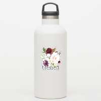 Burgundy Blush Eggplant Floral Blessed