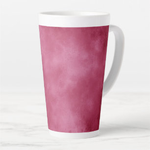Burgundy Blush Storm Cloud Latte Mug