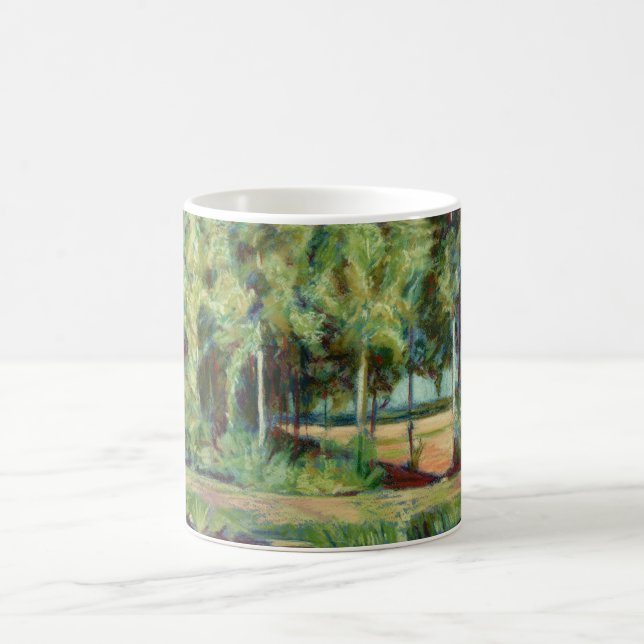 Burgundy Canalbank Coffee Mug (Center)