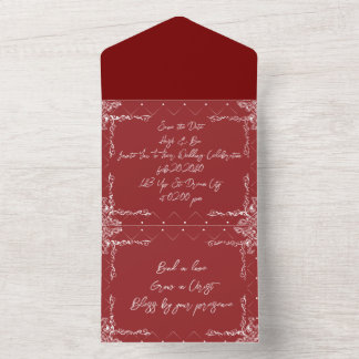 Burgundy  Colour Card