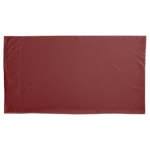 Burgundy colour Easily Customise This Pillowcase