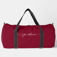 burgundy colour-elegant script 