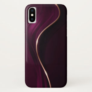 Burgundy colour I phone case