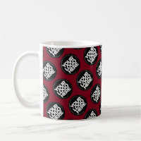 Burgundy Custom logo business pattern employee