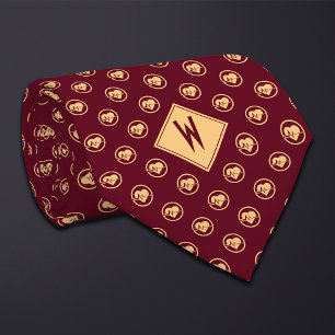 Burgundy Doctor Cardiologist Tie