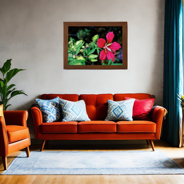 Burgundy Elegance: Nature's Love Song Poster (Creator Uploaded)