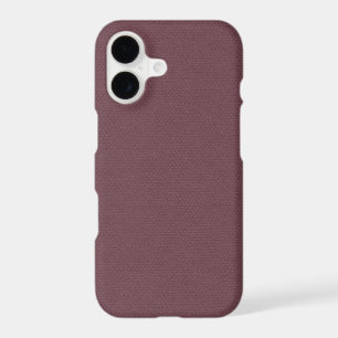 Burgundy Faux Flannel