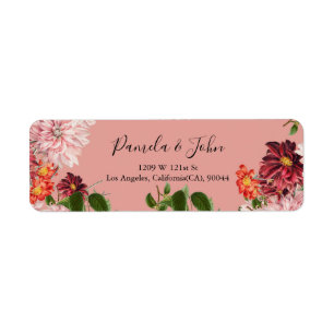 Burgundy Floral Anniversary   Birthday   Wedding L