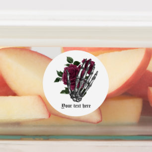 Burgundy Floral Gothic Wedding