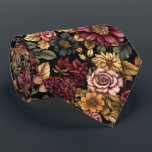 Burgundy Floral Pattern Tie<br><div class="desc">Elevate your look with this necktie featuring a beautiful burgundy floral pattern. Ideal for adding a touch of sophistication to any outfit, it’s perfect for formal events, weddings, or business wear. A stylish and versatile accessory for both special occasions and everyday elegance.</div>
