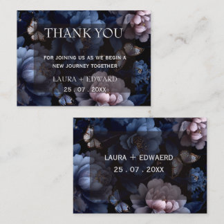 burgundy floral wedding design featuring rich wine card