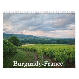 Burgundy-France Calendar