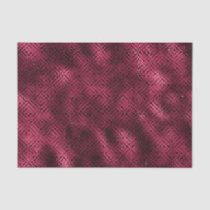 Burgundy Glam Foil Glitter Diamond Tissue Paper