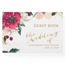 Burgundy & Gold | Floral Fall Rustic Wedding