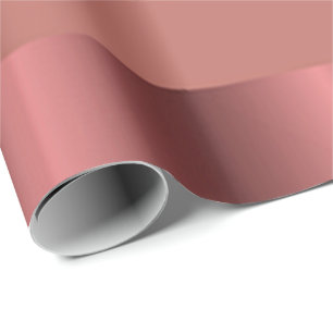 Burgundy gradient stripes pattern wrapping paper