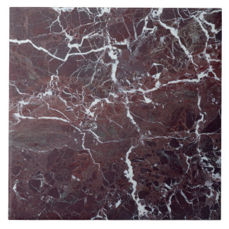 Burgundy marble tile