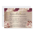 Burgundy Marsala Wedding Rose Gold Roses Pink