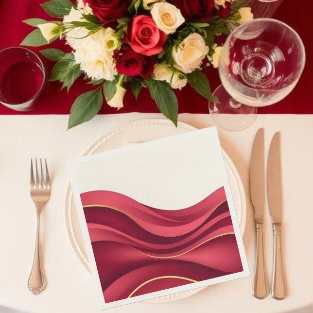 Burgundy Napkin (Burgundy Napkins )