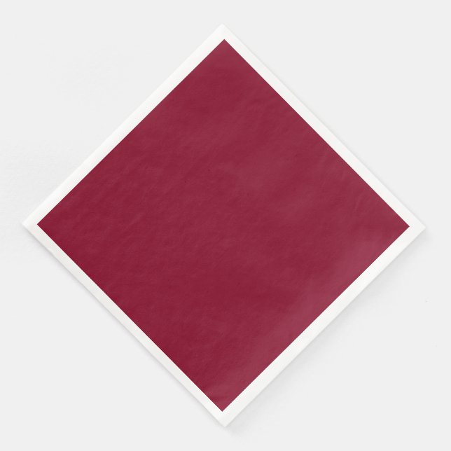 Burgundy Napkin (Corner)