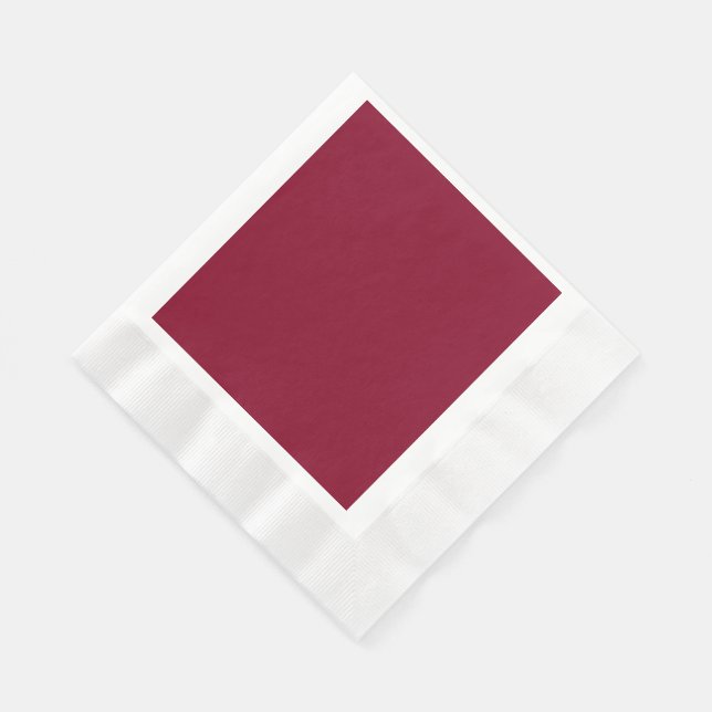 Burgundy Napkin (Corner)