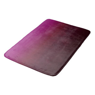 Burgundy Ombre Bath Mat