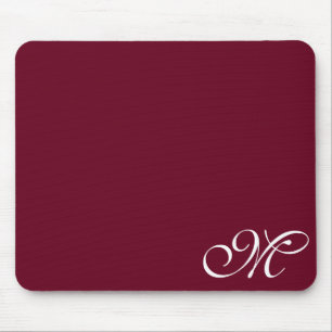 Burgundy or Choose Your Colour Mouse Mat