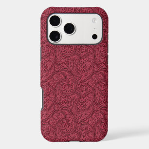 Burgundy Paisley