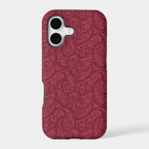Burgundy Paisley