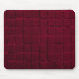 Burgundy pattern mouse mat