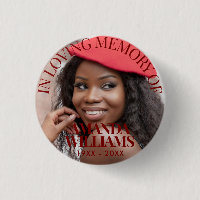 Burgundy | Personalised Photo Memorial