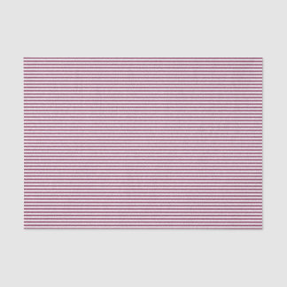 Burgundy Pinstripe Tissue Paper