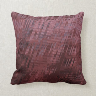 Burgundy Rain Cushion