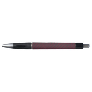 Burgundy red and charcoal five stripe pattern