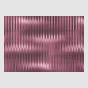 Burgundy Red Glitzy Stripes Tissue Paper