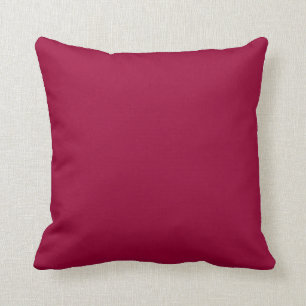 burgundy  red pillow