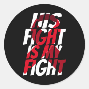 Burgundy Ribbon for Him Products Brain Aneurysm Aw Classic Round Sticker