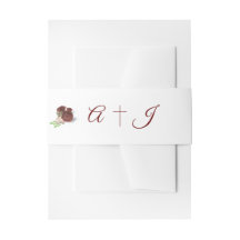 Burgundy Rose Corsage