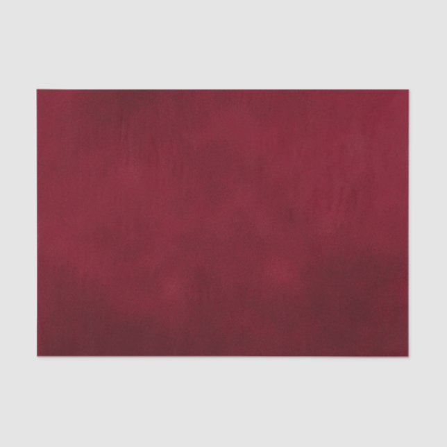 Burgundy Smudge Colour Tissue Paper (Front)