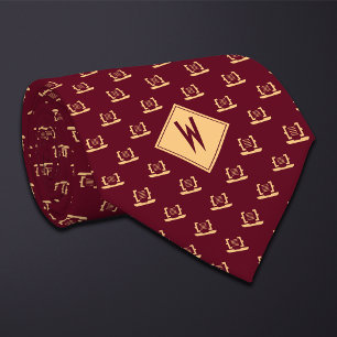 Burgundy Software Developer Programmer Tie