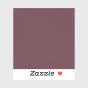 Burgundy Solid Colour