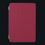 Burgundy Solid Colour iPad Mini Cover<br><div class="desc">Burgundy Solid Colour. This rich,  deep red evokes sophistication and timeless elegance. Perfect for those who appreciate classic luxury. Its dark,  warm undertones create a sense of mystery and allure,  making it ideal for special occasions.</div>