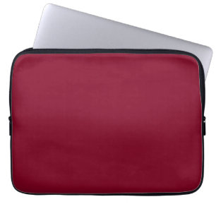 Burgundy (solid colour) laptop sleeve