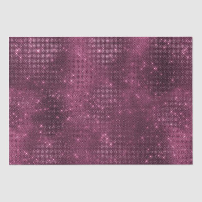 Burgundy Sparkle Tissue Paper (Front)