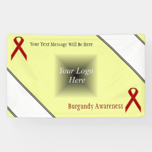 Burgundy Standard Ribbon by Kenneth Yoncich Banner