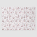 Burgundy Toile De Jouy Vintage Floral Chinoiserie Tissue Paper<br><div class="desc">Elevate your autumn celebrations with our Fall Toile party decor, featuring detailed floral burgundy toile on a warm white background. This French-inspired Chinoiserie design exudes elegance and sophistication, perfect for fall gatherings in September, October, or November. The intricate toile de Jouy pattern captures the crisp, cosy essence of fall, creating...</div>
