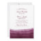 Burgundy Watercolor Wedding Invitations