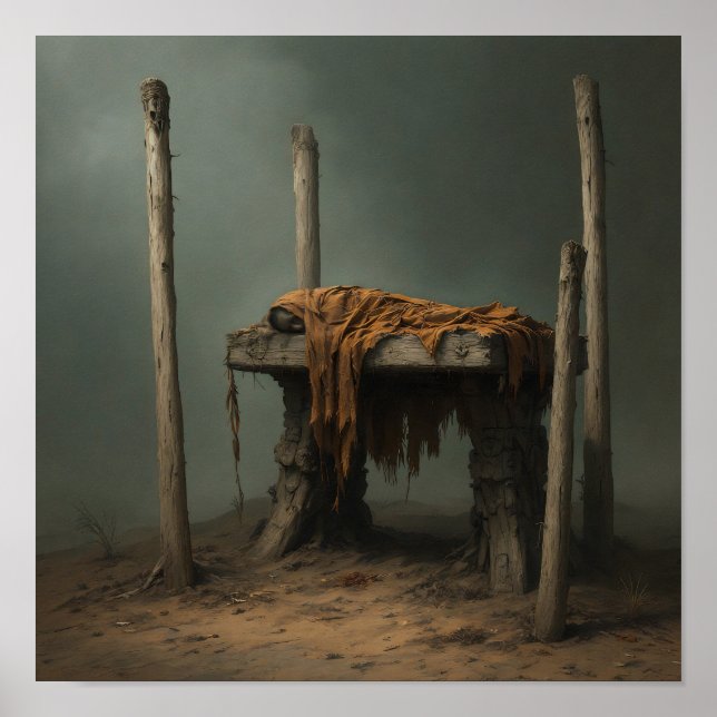 Burial Platform Poster (Front)